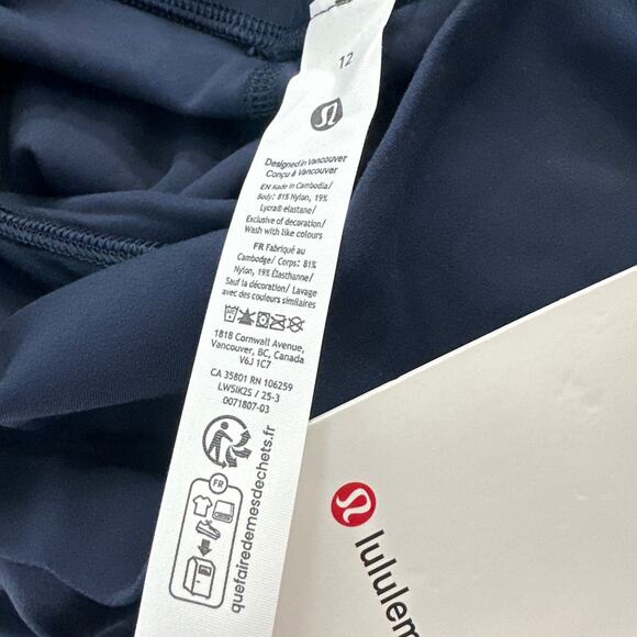 Lululemon True Navy Align™ High-Rise Pant with Pockets 25" Size 12 - Picture 8 of 10